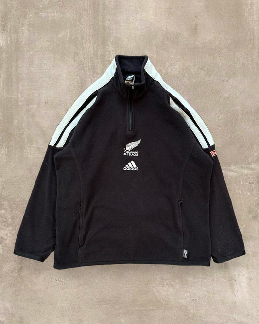 Vintage All Blacks Fleece Zip Up - L/XL