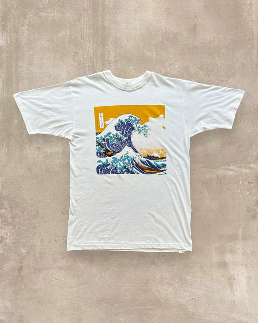 90s Great Wave Japan T-Shirt - L