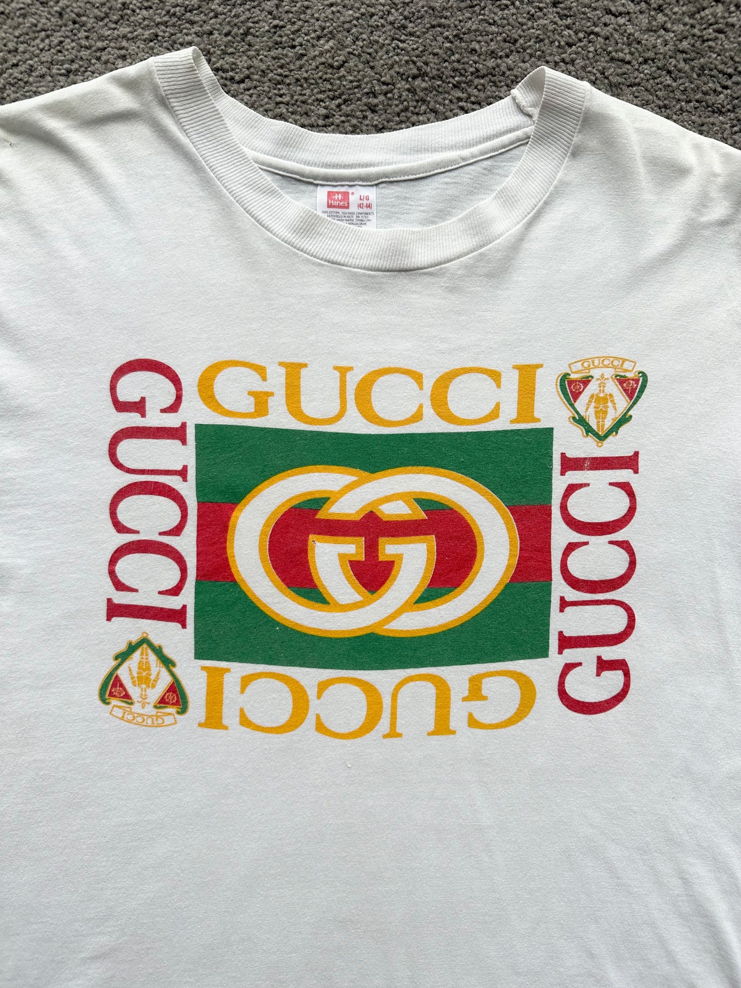 Vintage Gucci Bootleg T-Shirt - M