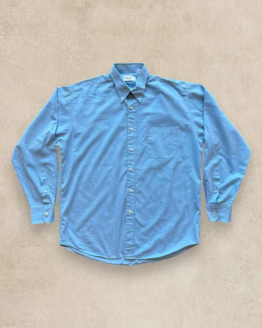 Vintage Blue YSL Button Shirt - L/XL