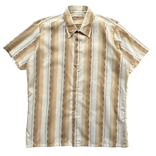 (L) 80s Vintage Button Shirt