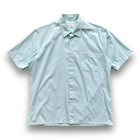 Vintage Blue YSL Button Shirt - L