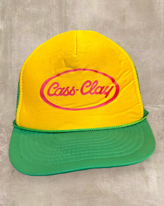 Vintage Cass Clay Trucker Hat