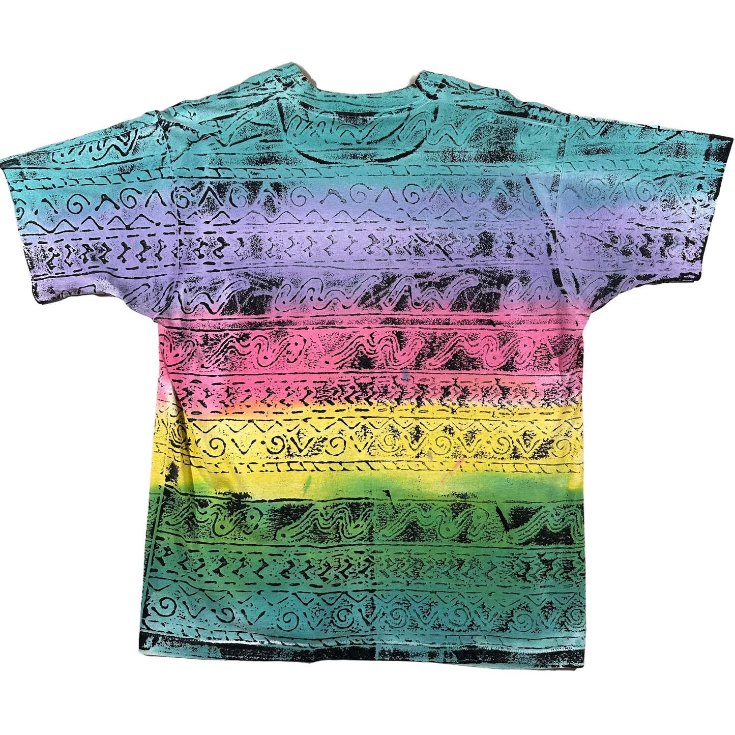 (L) 90s Vintage Tie Dye AOP T-Shirt