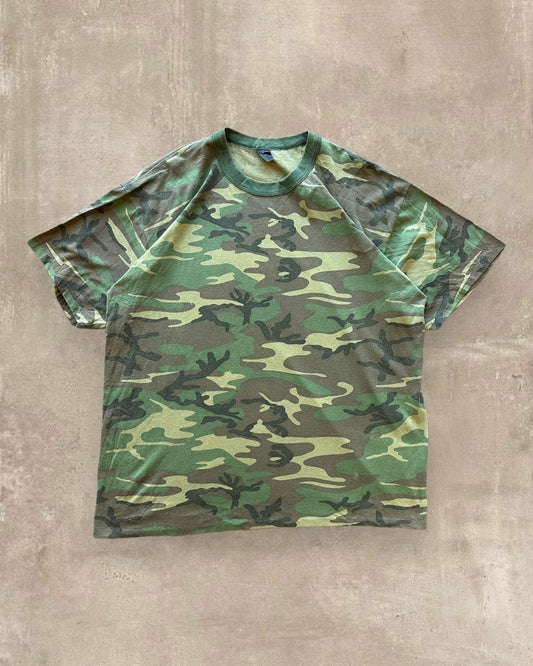 90s Camo T-Shirt - XL