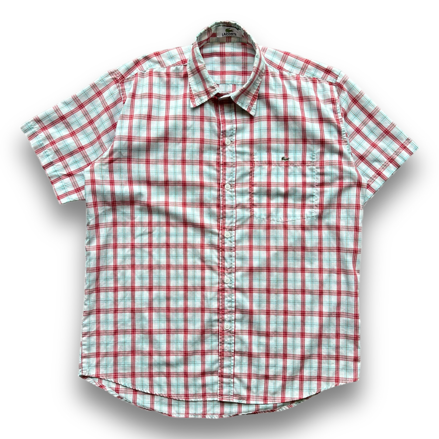 Vintage Lacoste Button Up Shirt - L