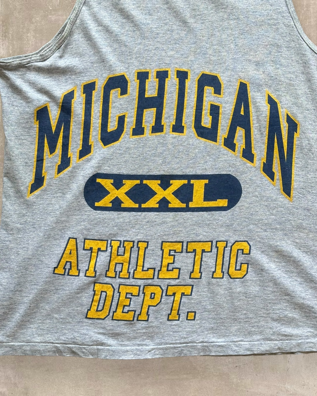 90s Michigan Athletic Dept Tank Top - XL